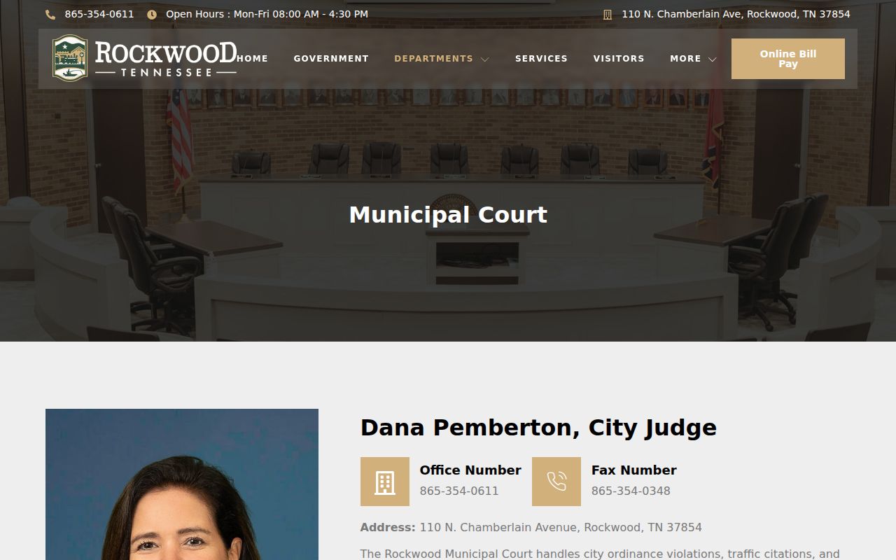 Roane County bench warrant comparison with Rockwood municipal FTA notice